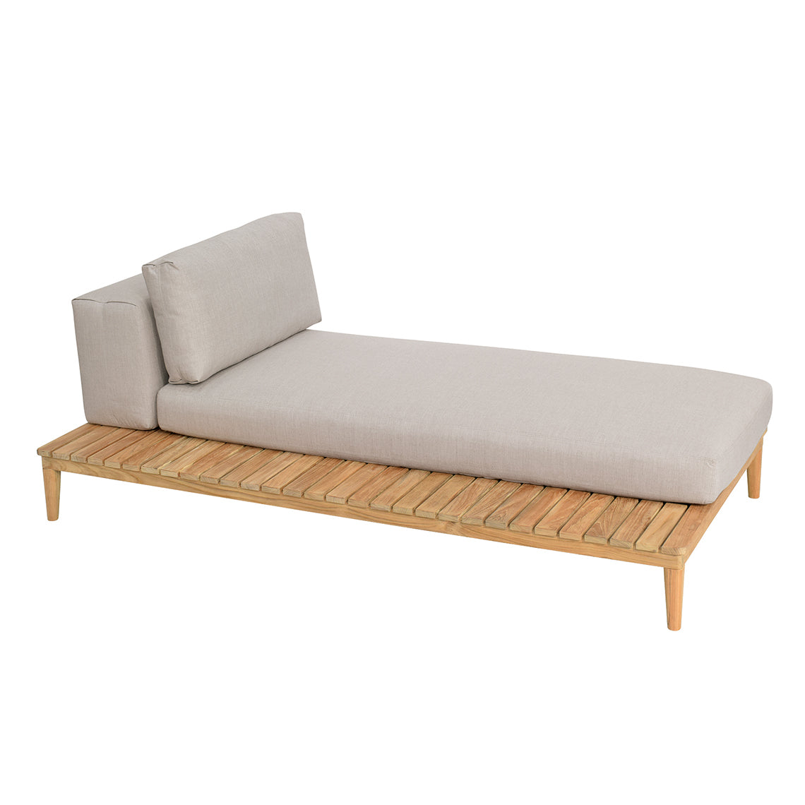 Lotus Sectional Loveseat w/ Table