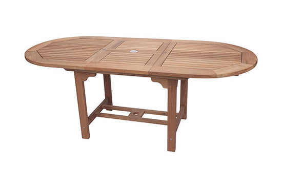 72/96" Family Oval Expansion Table