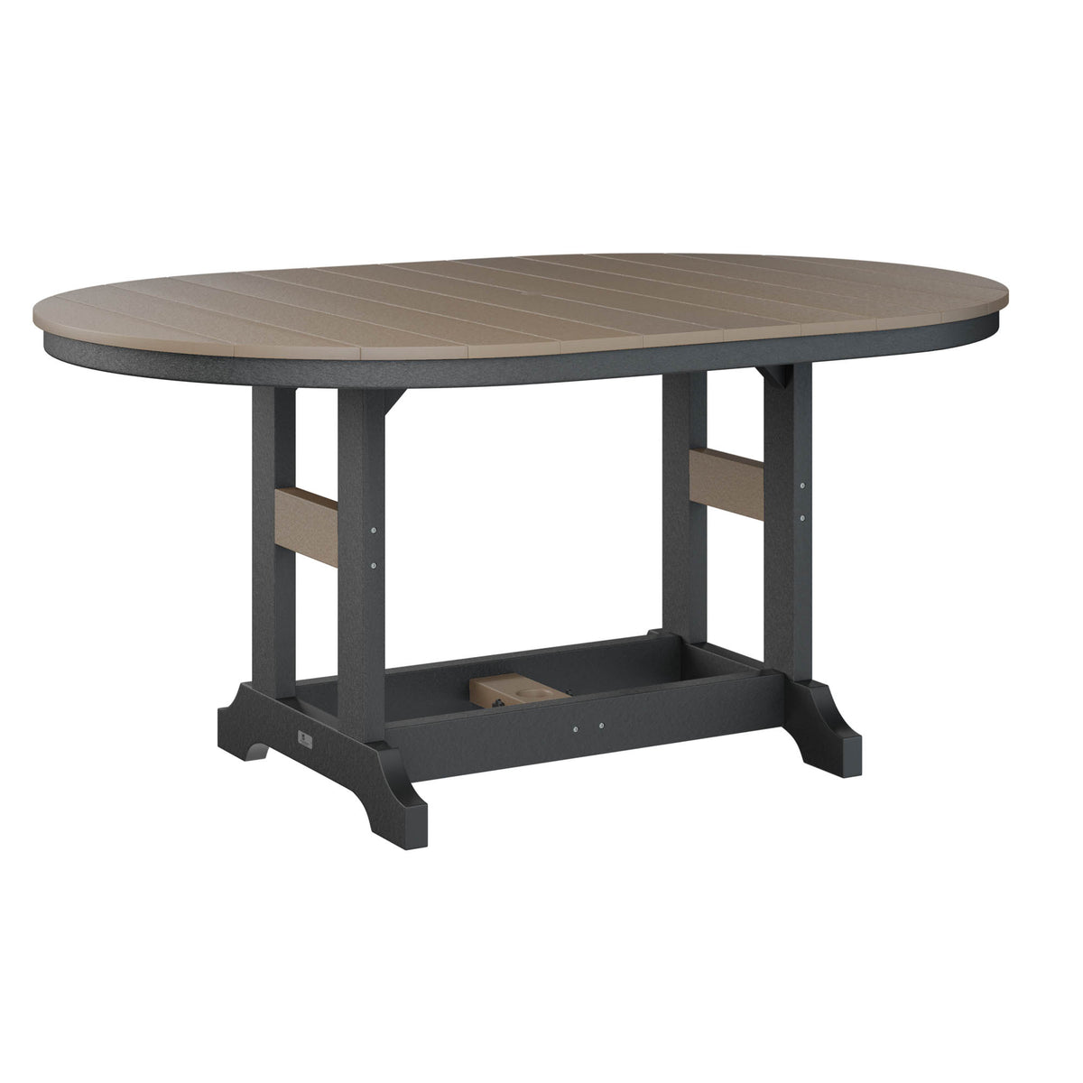 Garden Classic 44" x 64" Oblong Table | Porch and Patio Casual Living ...