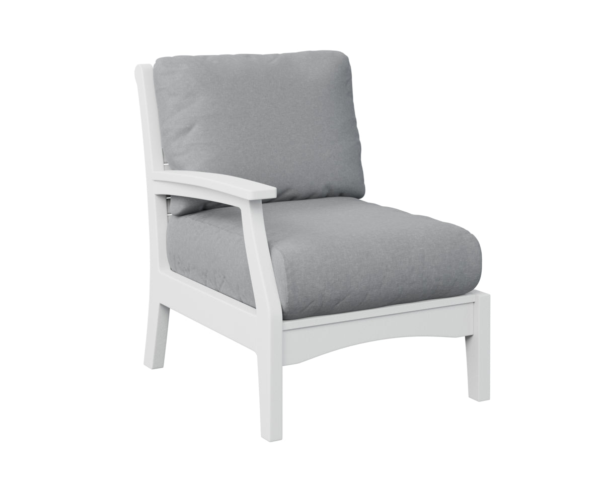 Classic Terrace Right Arm Sectional Club Chair