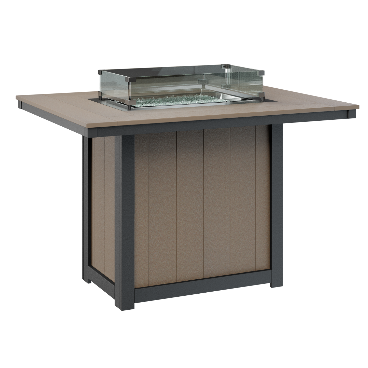 Donoma Rectangular Counter Height Fire Table