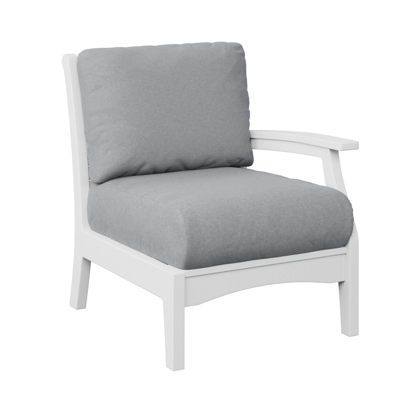 Classic Terrace Left Arm Sectional Club Chair