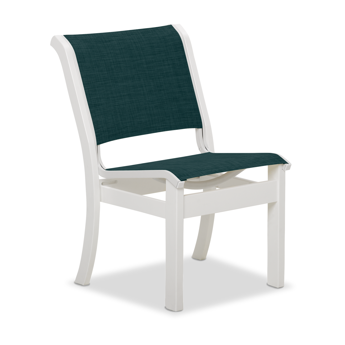Leeward Sling Armless Stacking Side Chair