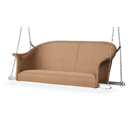 All Seasons Settee Swing with Padded Seat