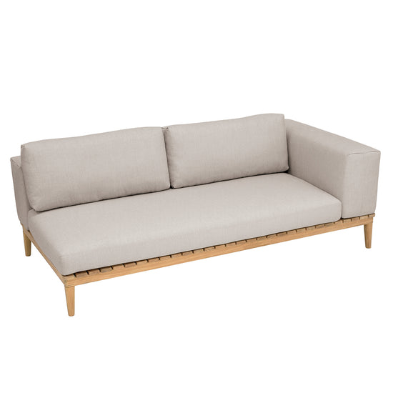 Lotus Sectional Loveseat w/ Arm