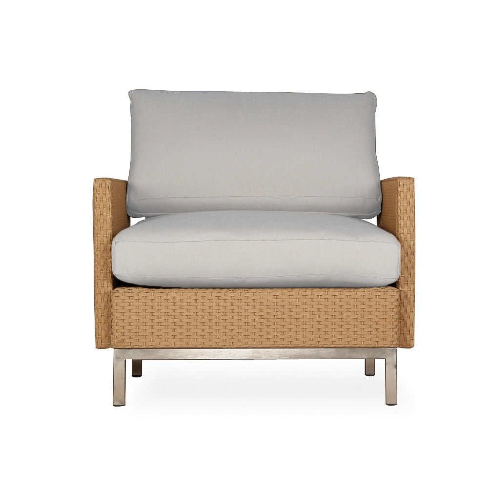 Elements Lounge Chair with Loom Arms and Back