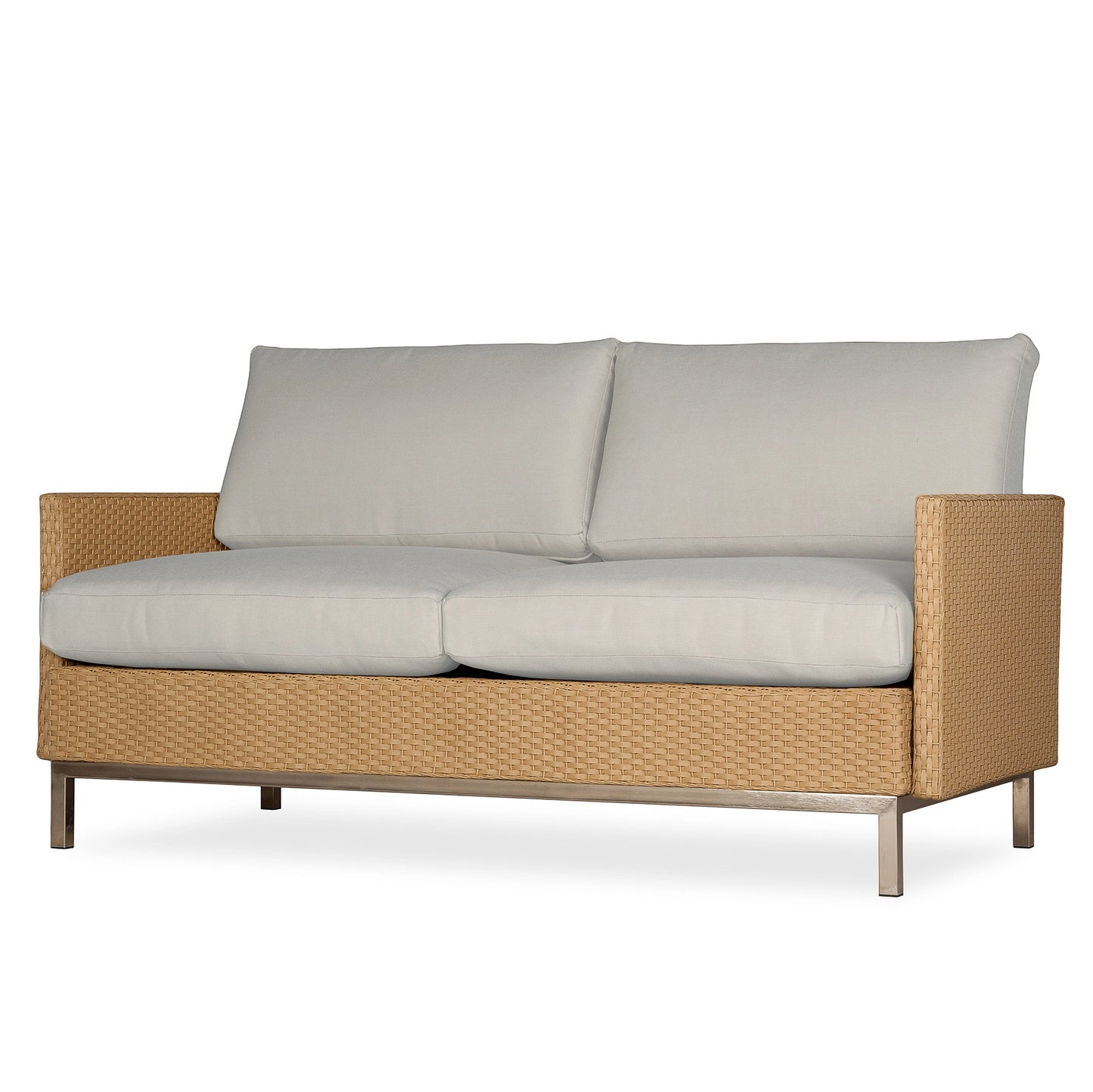 Elements Settee with Loom Arms and Back