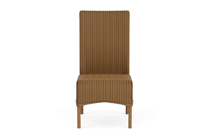 Loom High Back Armless Dining Chair