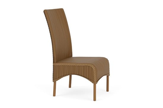 Loom High Back Armless Dining Chair