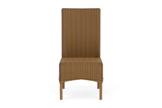Loom High Back Armless Dining Chair