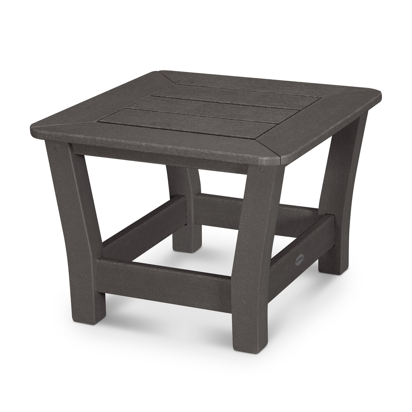 Harbour Slat End Table Vintage Finish