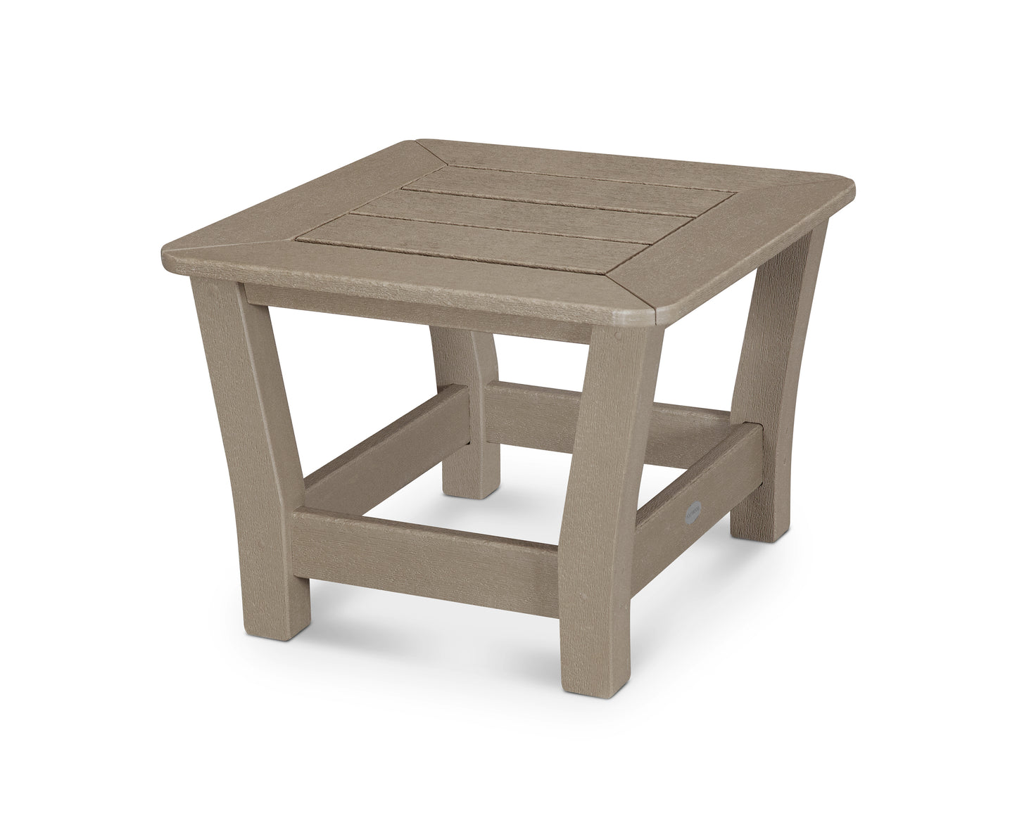 Harbour Slat End Table Vintage Finish