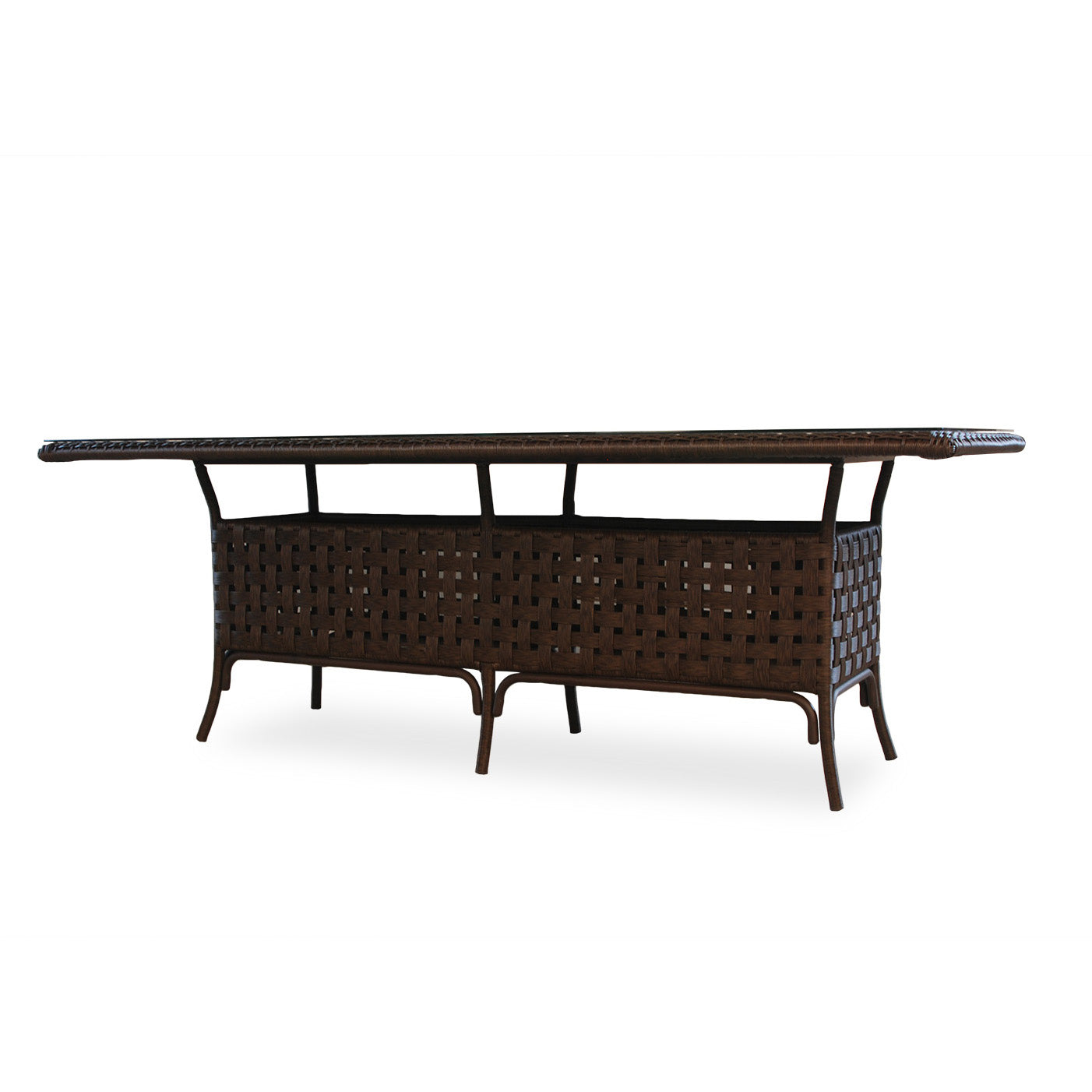 Haven 84" Rectangular Umbrella Dining Table