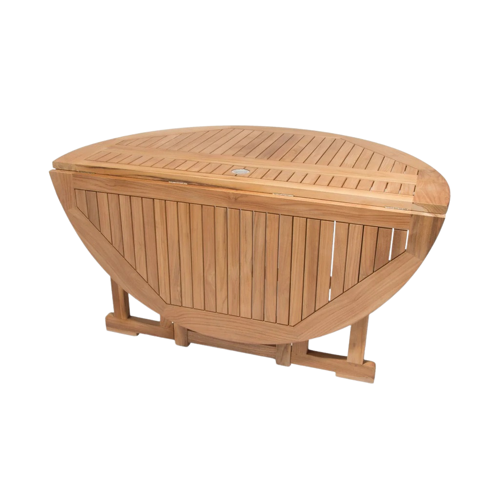 6' Drop Leaf Round Table
