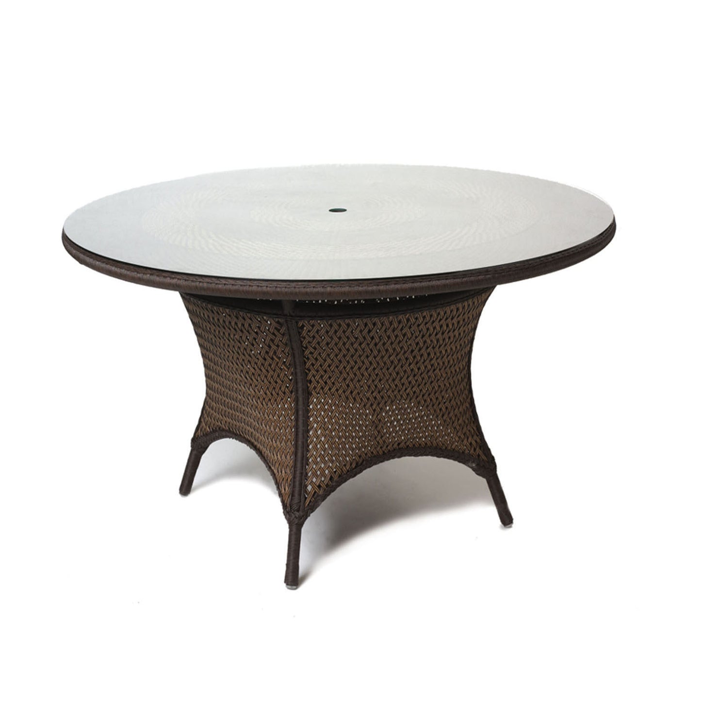 Grand Traverse 48" Round Umbrella Dining Table