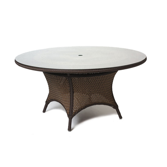 Grand Traverse 60" Round Umbrella Dining Table