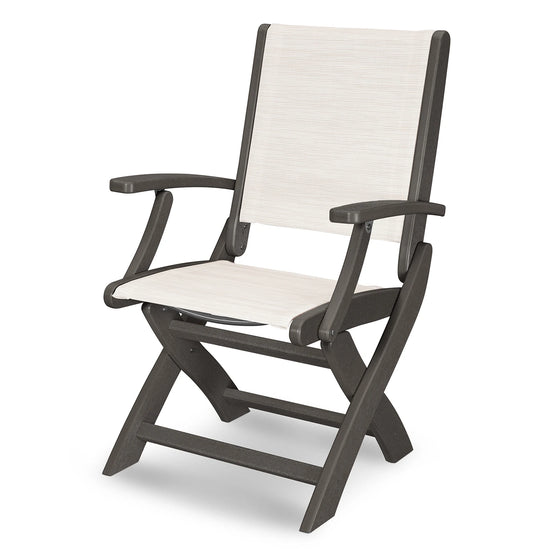 Coastal Folding Chair Vintage Finish