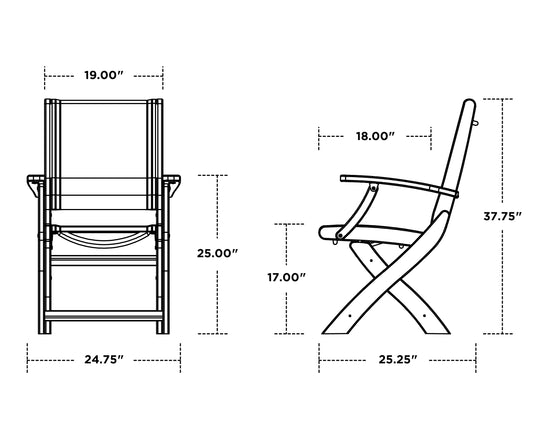 Coastal Folding Chair