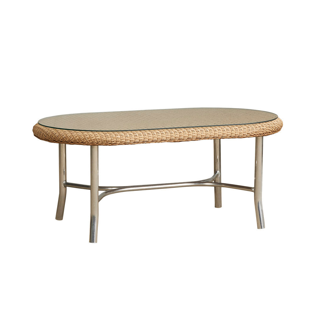 Loom 43" Oval Cocktail Table