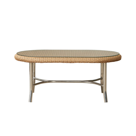 Loom 43" Oval Cocktail Table