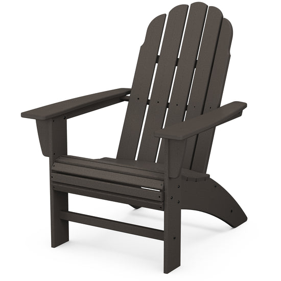 Vineyard Curveback Adirondack Chair Vintage Finish