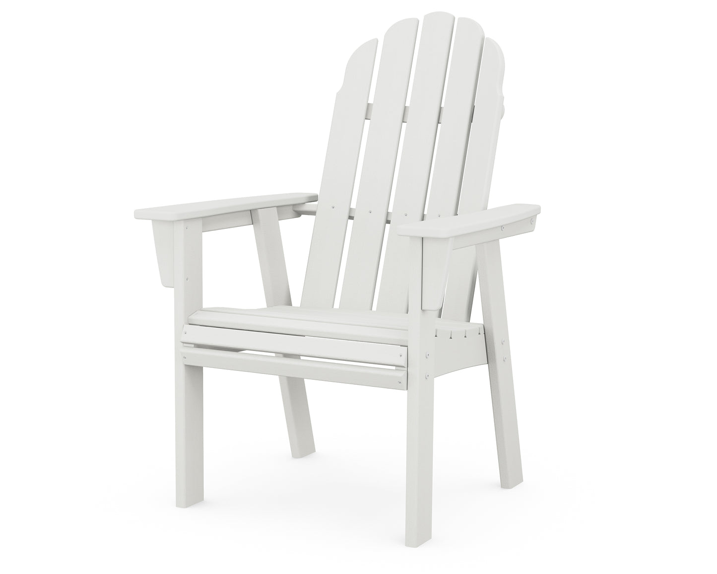 Vineyard Curveback Adirondack Dining Chair Vintage Finish