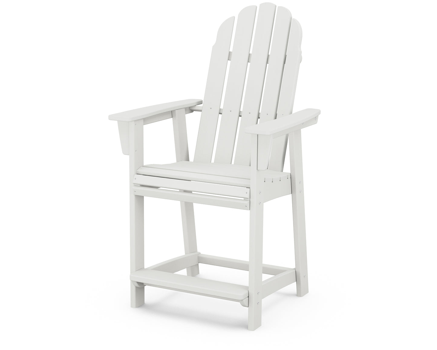 Vineyard Curveback Adirondack Counter Chair Vintage Finish