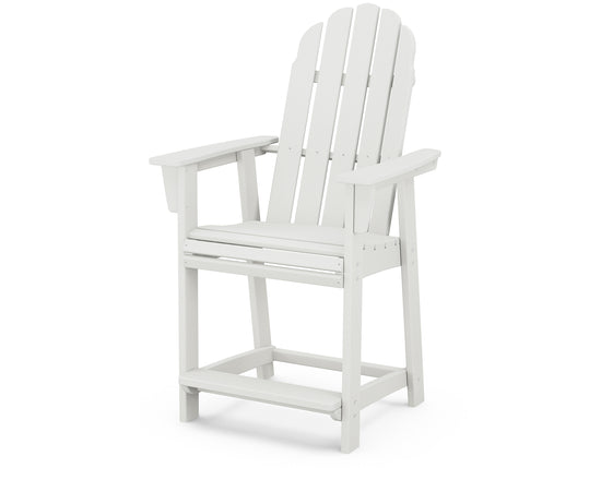 Vineyard Curveback Adirondack Counter Chair Vintage Finish