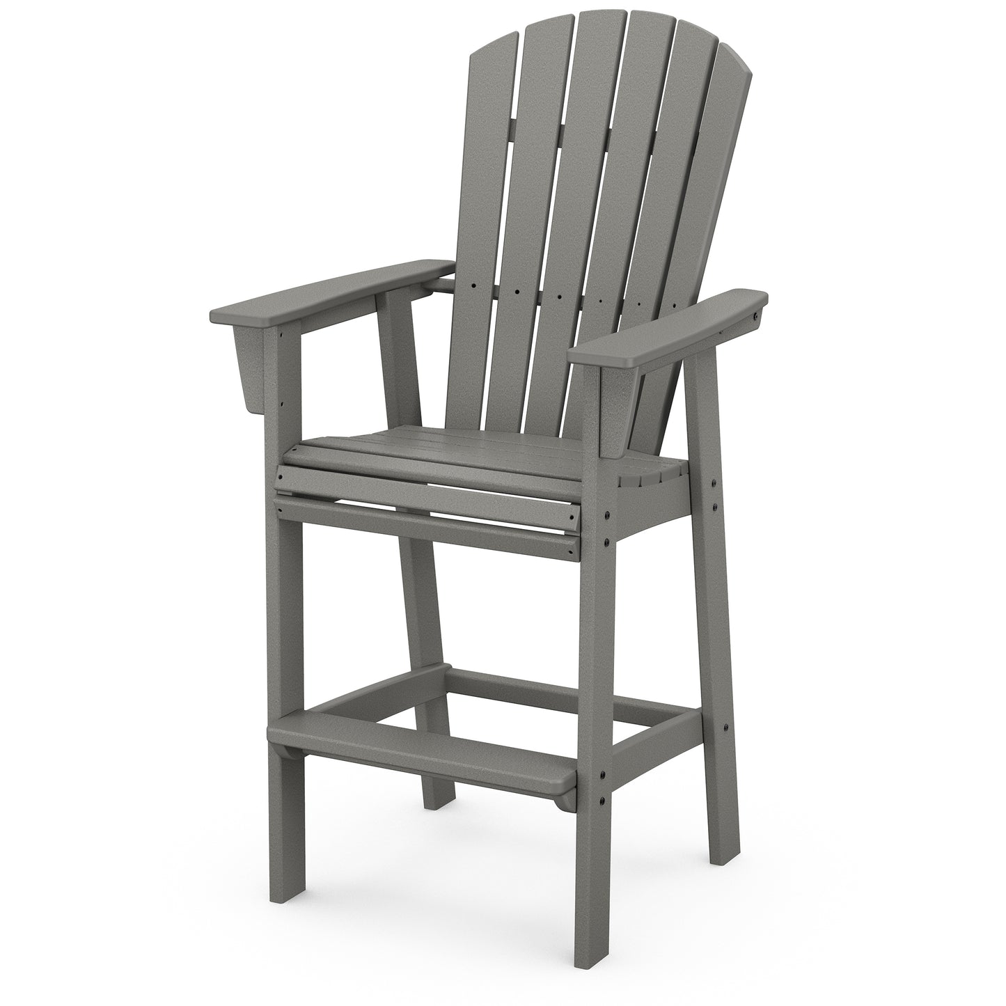 Nautical Curveback Adirondack Bar Chair