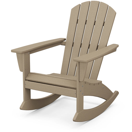 Nautical Adirondack Rocking Chair Vintage Finish