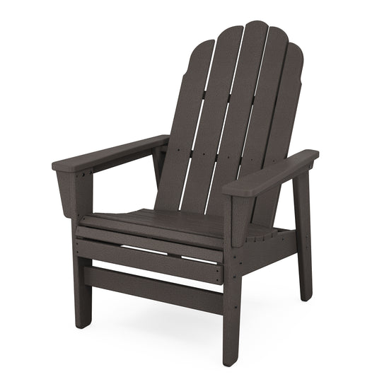 Vineyard Grand Upright Adirondack Chair Vintage Finish