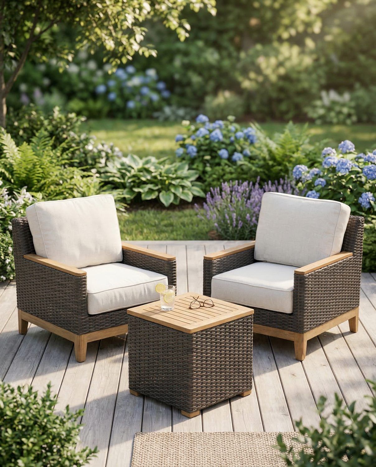 Boca Side Table with Storage