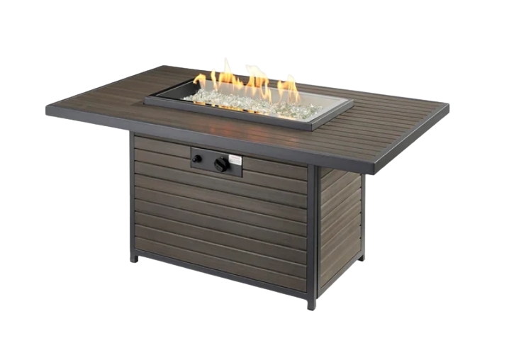 Brooks 50" x 31" Rectangular Fire Pit