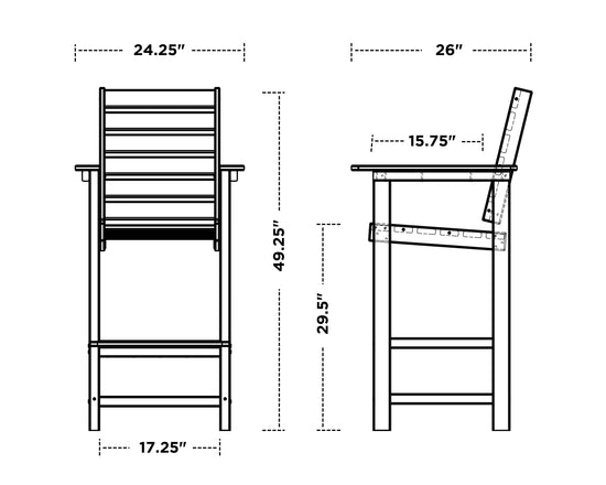 Captain Bar Chair