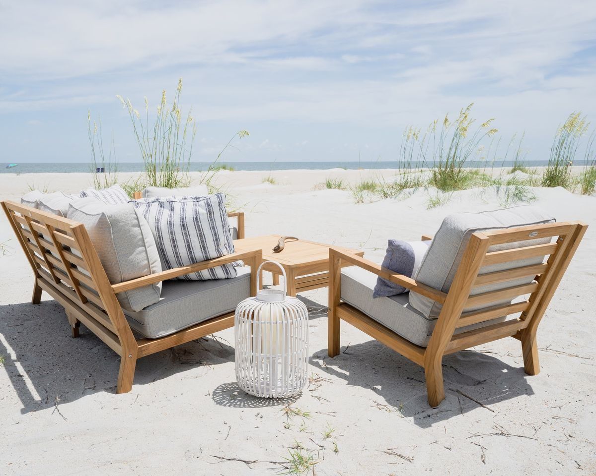 Coastal Swivel Chair