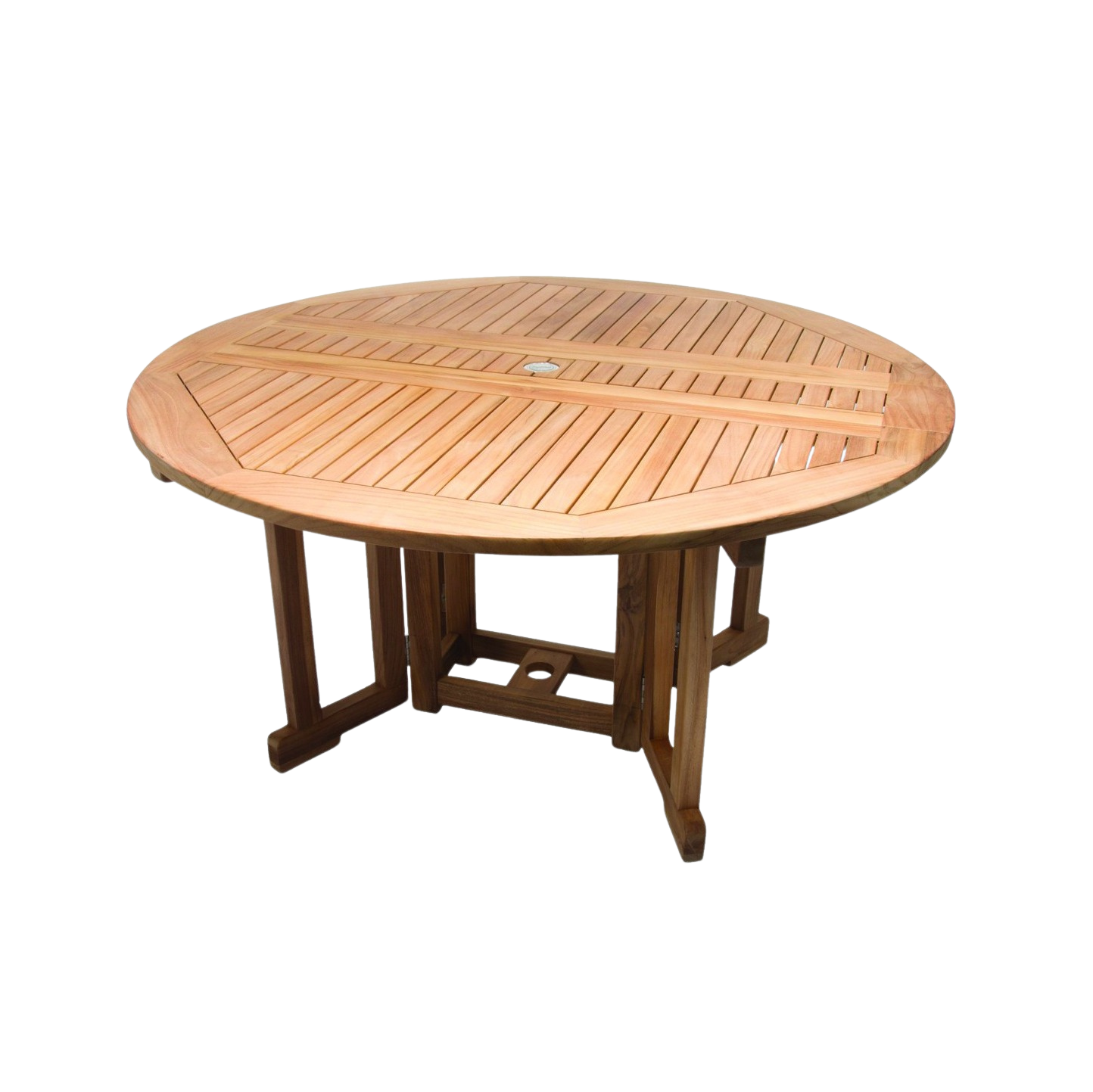 5' Drop Leaf Round Table