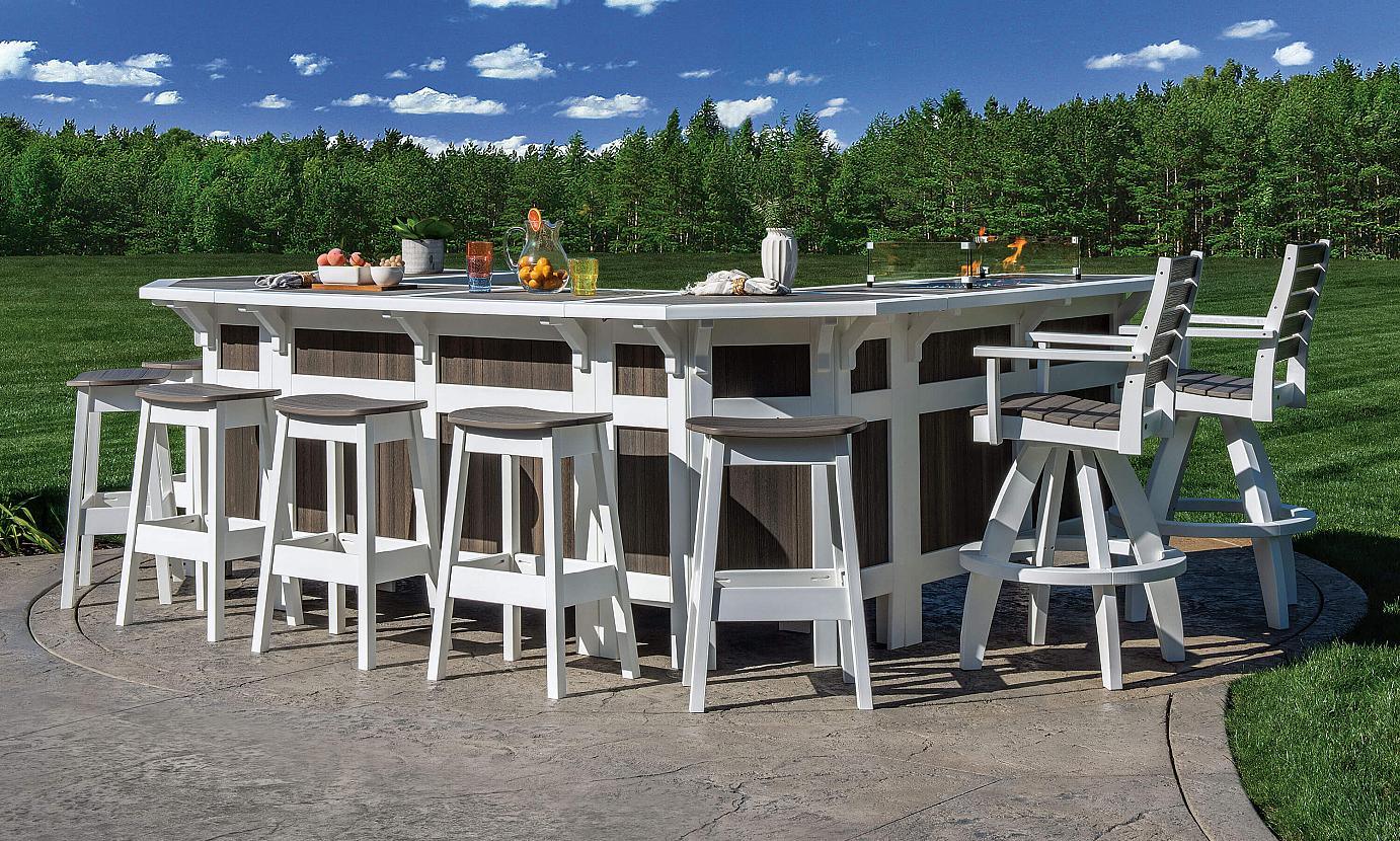 Tacoma Saddle Bar Stool