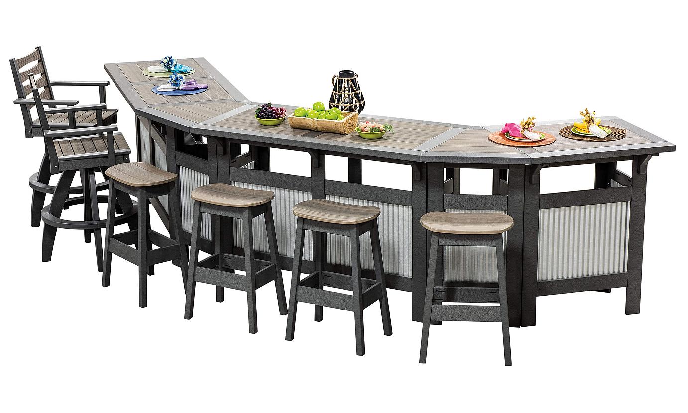 Tacoma Saddle Bar Stool