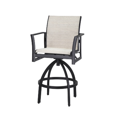 Echelon Sling Swivel Balcony Stool