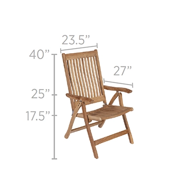 Estate Reclining Arm Chair