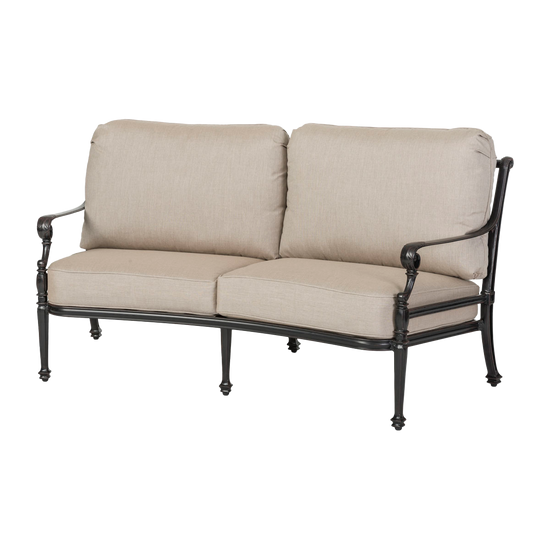 Grand Terrace Curved Loveseat