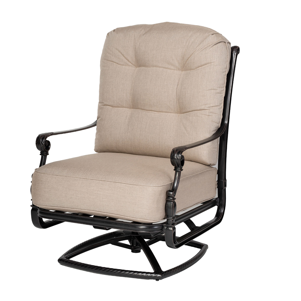 Grand Terrace XL Swivel Rocking Lounge Chair – Porch & Patio