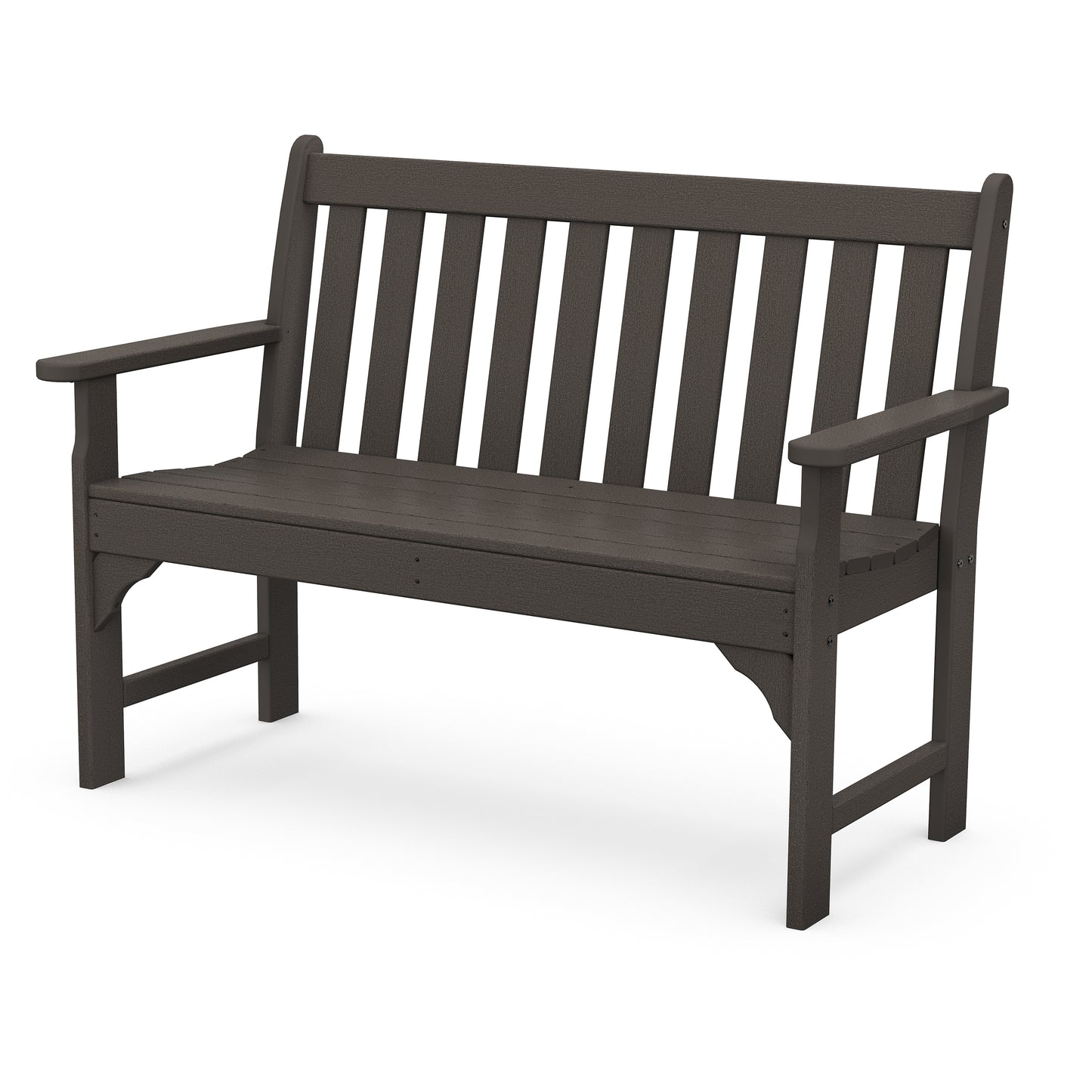 Vineyard 48" Bench Vintage Finish