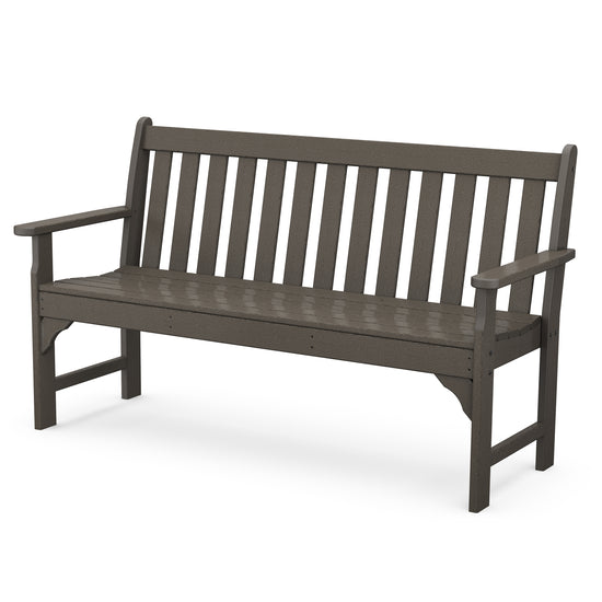 Vineyard 60" Bench Vintage Finish