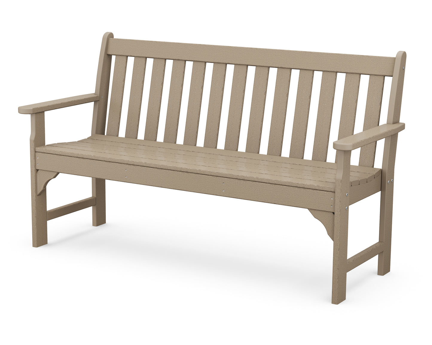 Vineyard 60" Bench Vintage Finish