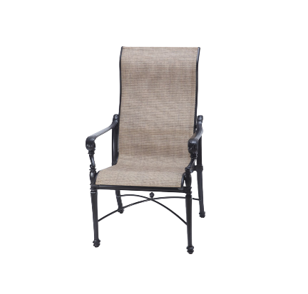 Grand Terrace Sling High Back Dining Chair