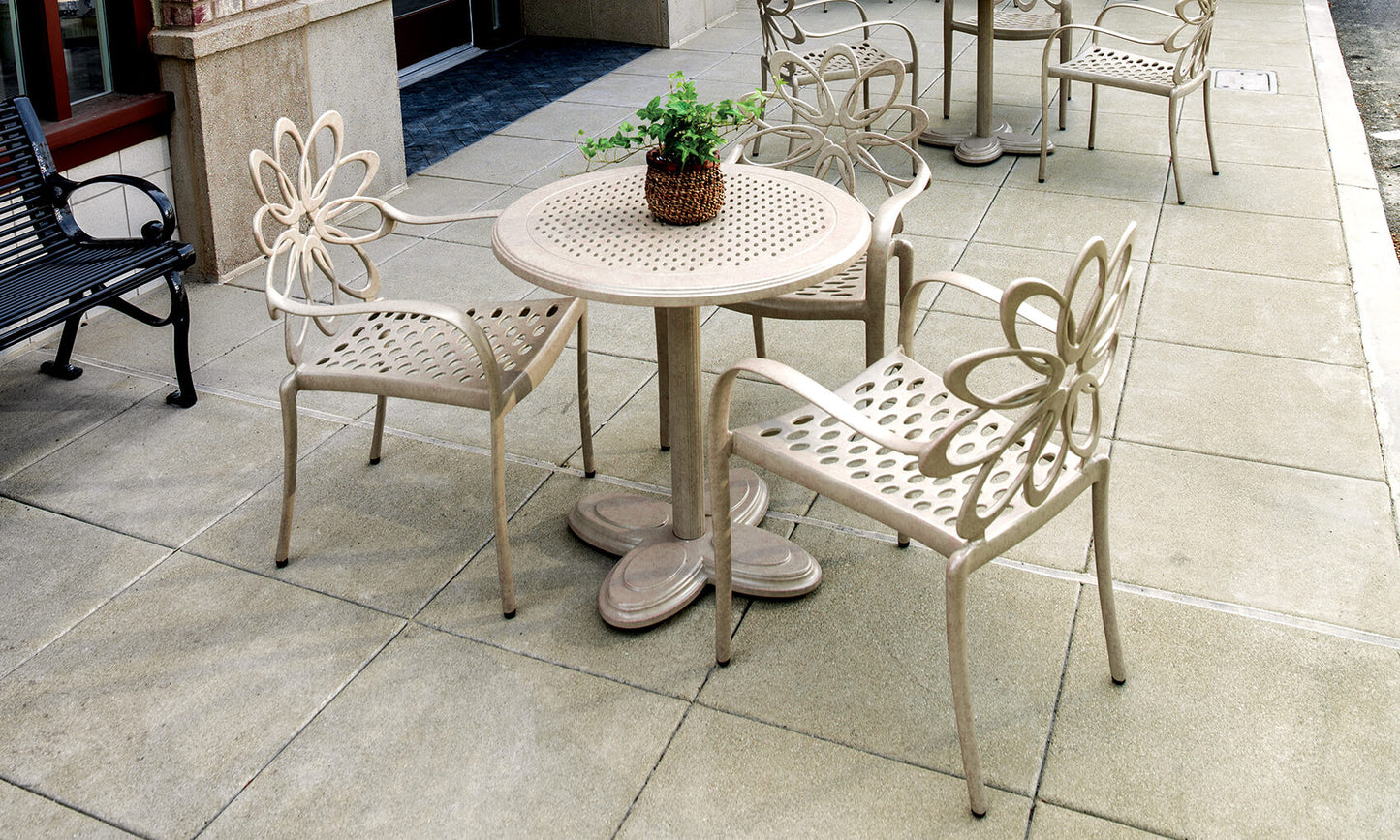 Lotus 30" Round Pedestal Table