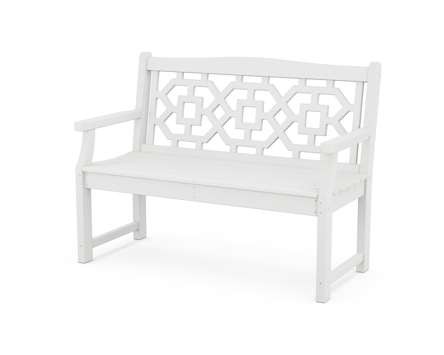 Chinoiserie 48” Garden Bench