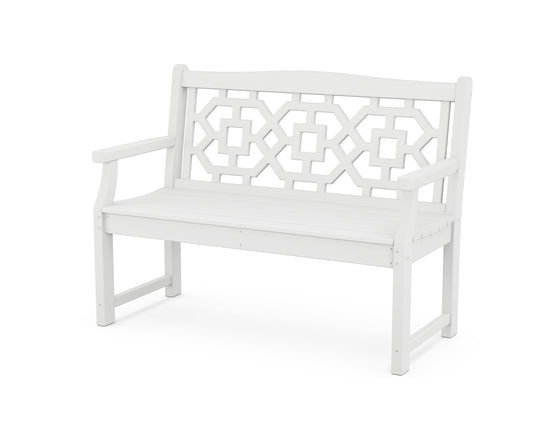 Chinoiserie 48” Garden Bench