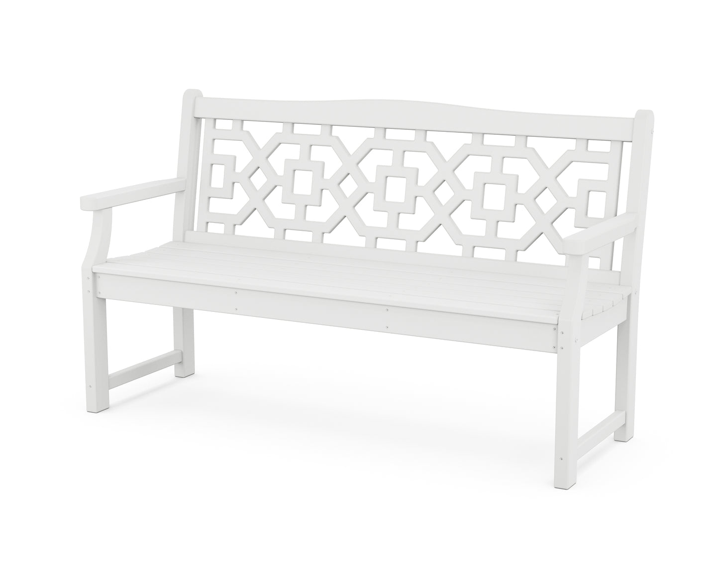 Chinoiserie 60” Garden Bench